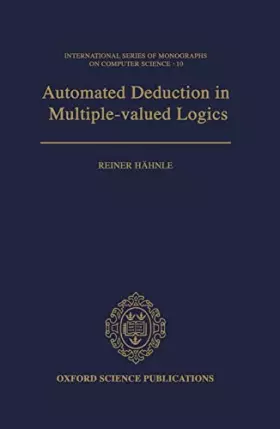 Couverture du produit · Automated Deduction in Multiple-Valued Logics