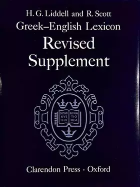 Couverture du produit · Greek-English Lexicon