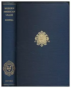Couverture du produit · Dictionary of Modern American Usage