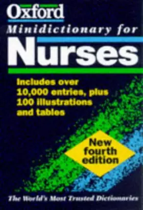 Couverture du produit · Minidictionary for Nurses