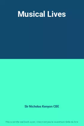 Couverture du produit · Musical Lives