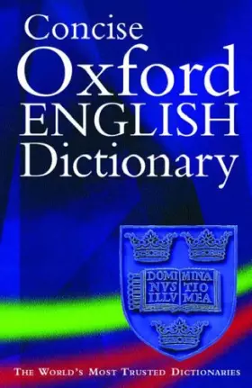 Couverture du produit · Concise Oxford English Dictionnary