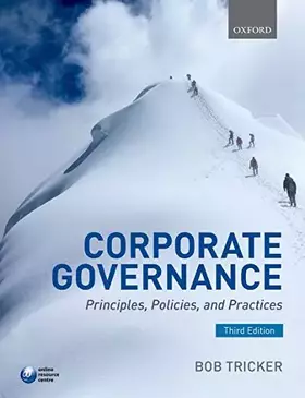 Couverture du produit · Corporate Governance: Principles, Policies, and Practices