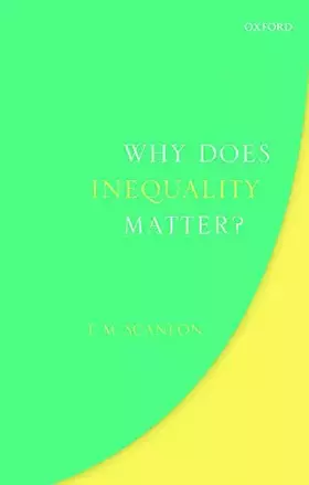 Couverture du produit · Why Does Inequality Matter?