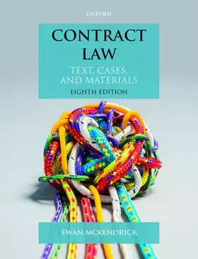 Couverture du produit · Contract Law: Text, Cases, and Materials