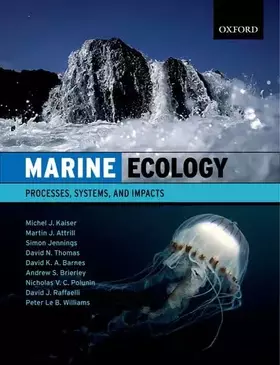 Couverture du produit · Marine Ecology: Processes, Systems, and Impacts