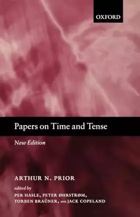 Couverture du produit · Papers on Time and Tense