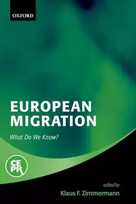 Couverture du produit · European Migration: What Do We Know?