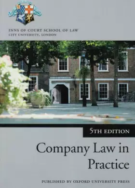 Couverture du produit · Company Law in Practice (Blackstone Bar Manual)