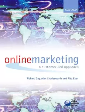 Couverture du produit · Online Marketing: A Customer-Led Approach