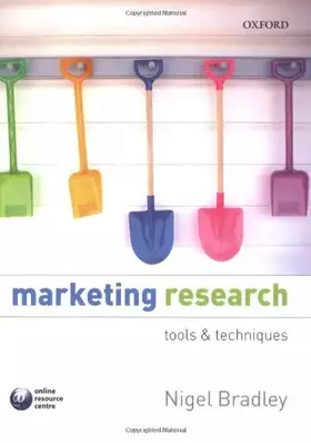 Couverture du produit · Marketing Research: tools and techniques