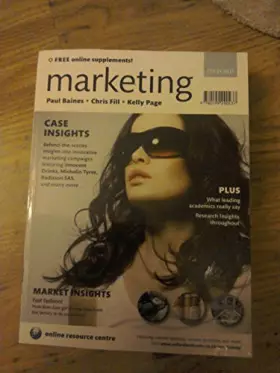 Couverture du produit · Marketing