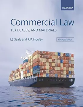 Couverture du produit · Commercial Law: Text, Cases, and Materials