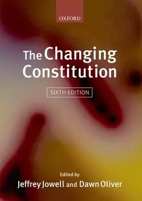 Couverture du produit · The Changing Constitution