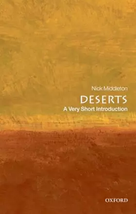 Couverture du produit · Deserts: A Very Short Introduction (Very Short Introductions)