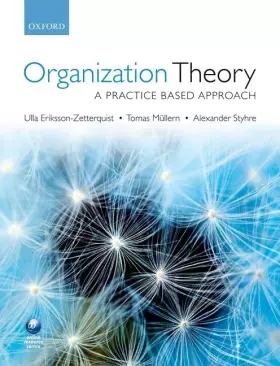 Couverture du produit · Organization Theory: A Practice Based Approach