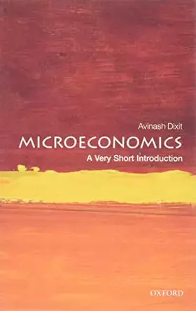 Couverture du produit · Microeconomics: A Very Short Introduction