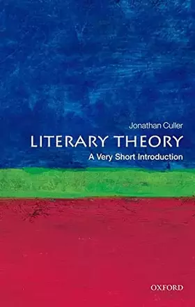 Couverture du produit · Literary Theory: A Very Short Introduction
