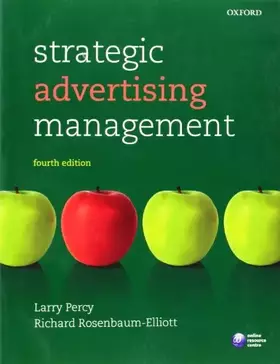 Couverture du produit · Strategic Advertising Management