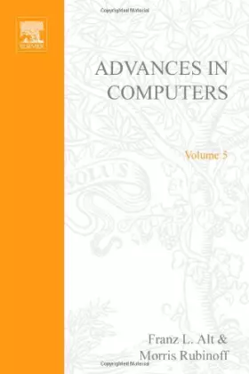 Couverture du produit · Advances in Computers: v. 5