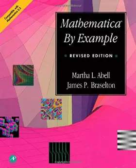 Couverture du produit · Mathematica by Example