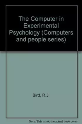 Couverture du produit · The Computer in Experimental Psychology