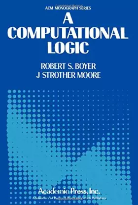 Couverture du produit · Computational Logic