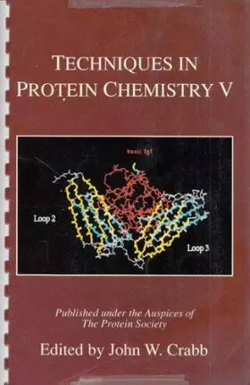 Couverture du produit · Techniques in Protein Chemistry, Volume 5