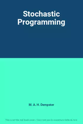 Couverture du produit · Stochastic Programming