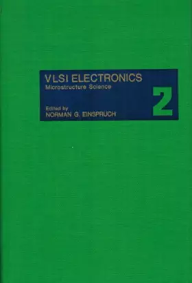 Couverture du produit · Vlsi Electronics: Microstructure Science