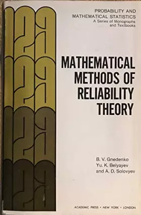 Couverture du produit · Mathematical Methods of Reliability Theory