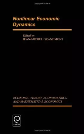 Couverture du produit · Nonlinear Economic Dynamics
