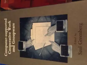 Couverture du produit · Computer-Supported Cooperative Work and Groupware