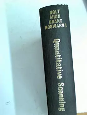 Couverture du produit · Quantitative Scanning Electron Microscopy