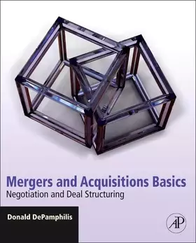 Couverture du produit · Mergers and Acquisitions Basics: Negotiation and Deal Structuring