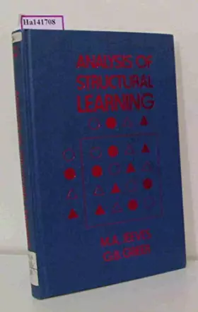 Couverture du produit · Analysis of Structural Learning