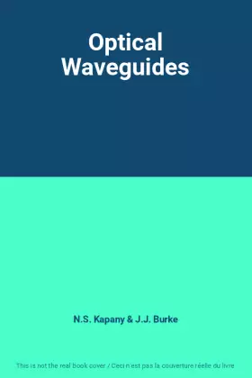 Couverture du produit · Optical Waveguides