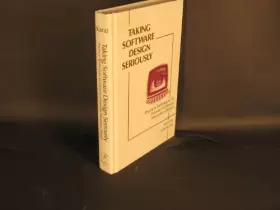 Couverture du produit · Taking Software Design Seriously: Practical Techniques for Human-Computer Interaction Design