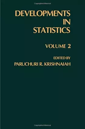 Couverture du produit · Developments in Statistics