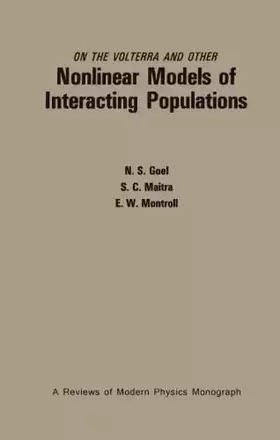 Couverture du produit · Nonlinear Models of Interacting Populations