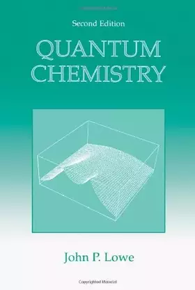 Couverture du produit · Quantum Chemistry