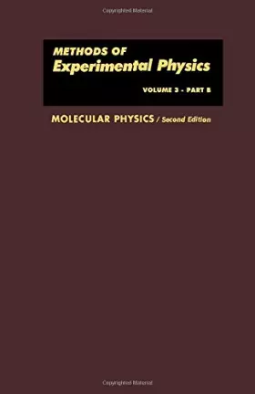 Couverture du produit · Molecular Physics, Part B
