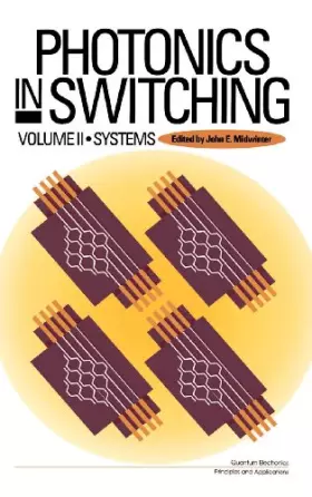 Couverture du produit · Photonics in Switching: Systems