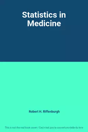 Couverture du produit · Statistics in Medicine