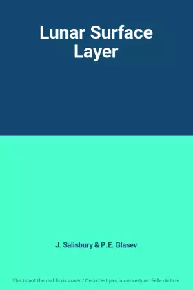 Couverture du produit · Lunar Surface Layer