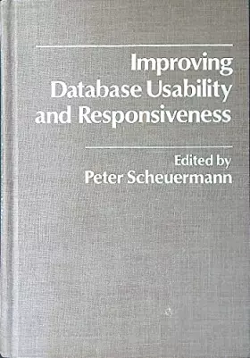 Couverture du produit · Improving Database Usability and Responsiveness