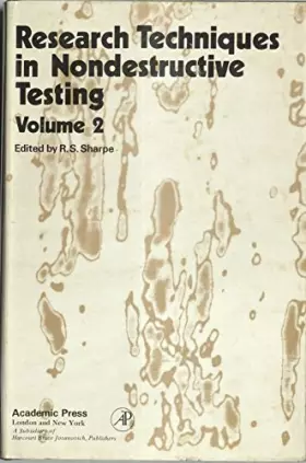 Couverture du produit · Research Techniques in Nondestructive Testing: v. 2