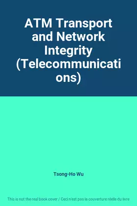 Couverture du produit · ATM Transport and Network Integrity (Telecommunications)