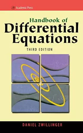 Couverture du produit · Handbook of Differential Equations