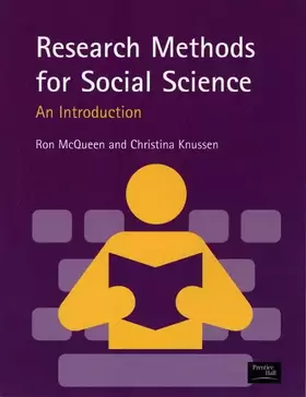 Couverture du produit · Research Methods for Social Science: A Practical Introduction